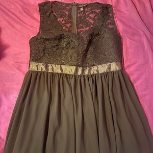 Torrid black lace dress size 12 new condition